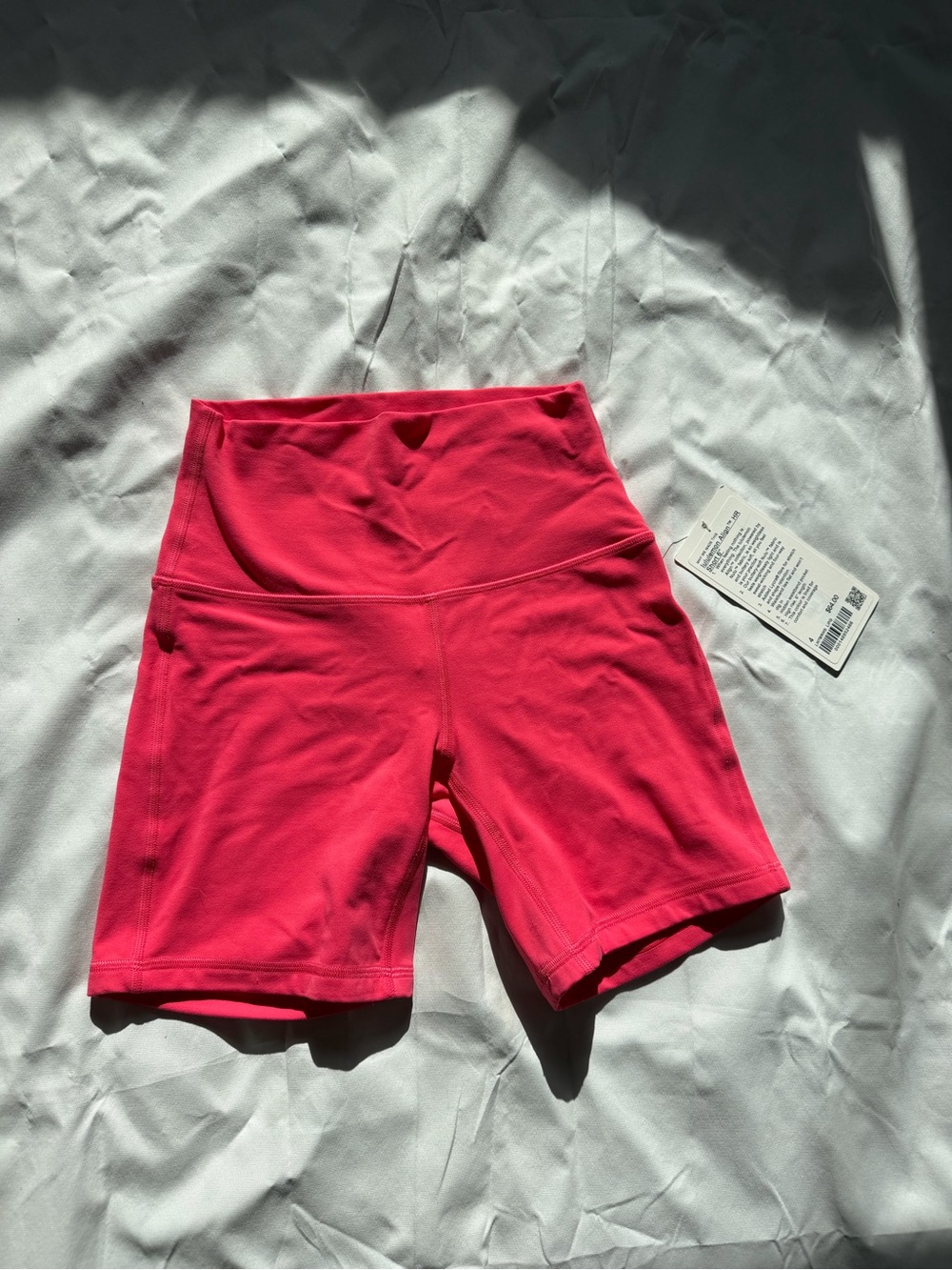 lululemon athletica High-Waist Hot Pink Bike Shorts
